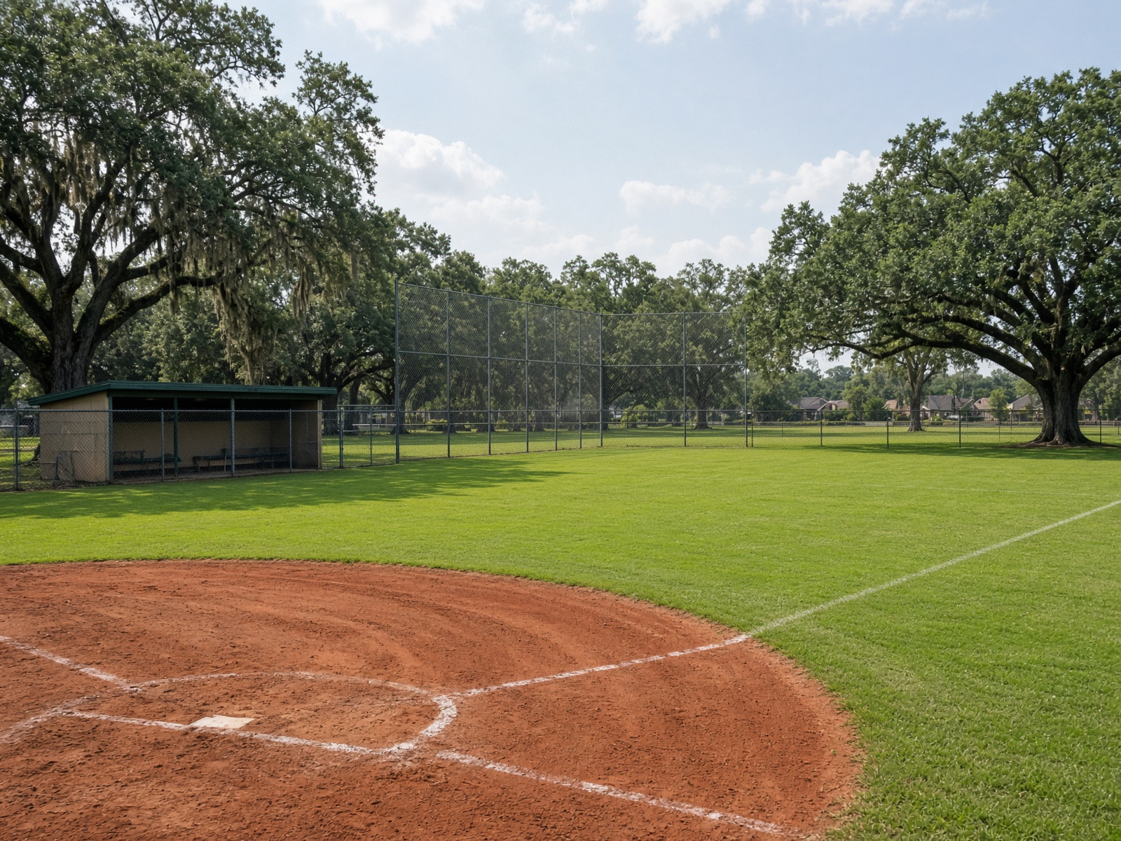 Youth baseball field in Clermont, Florida